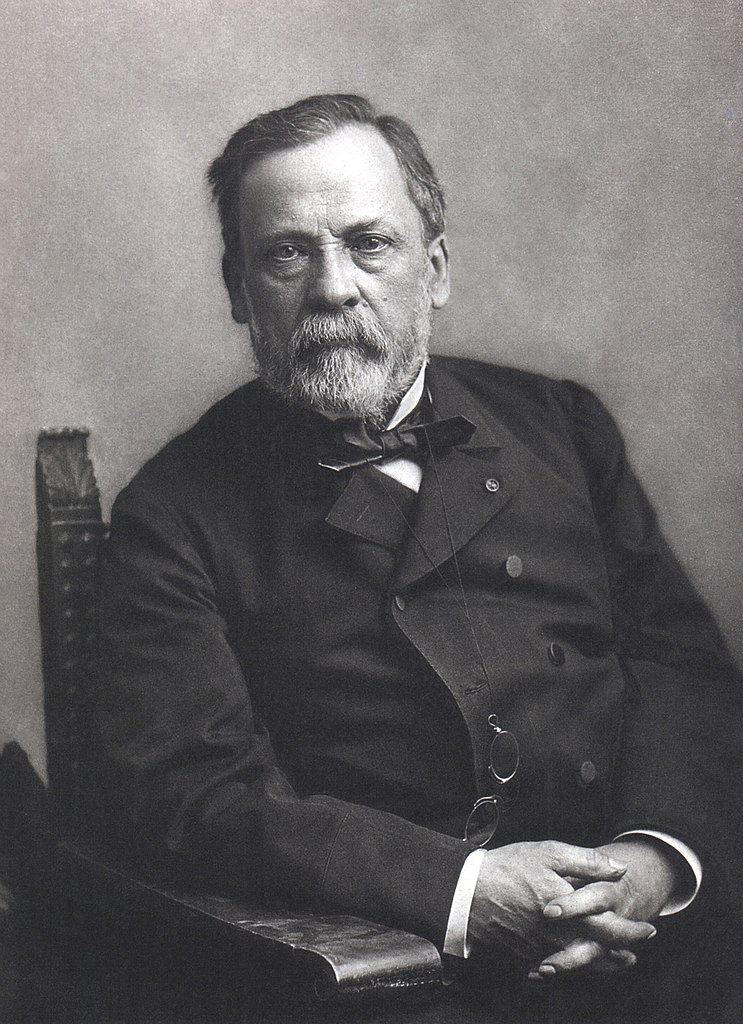 photographic portrait of Louis Pasteur
