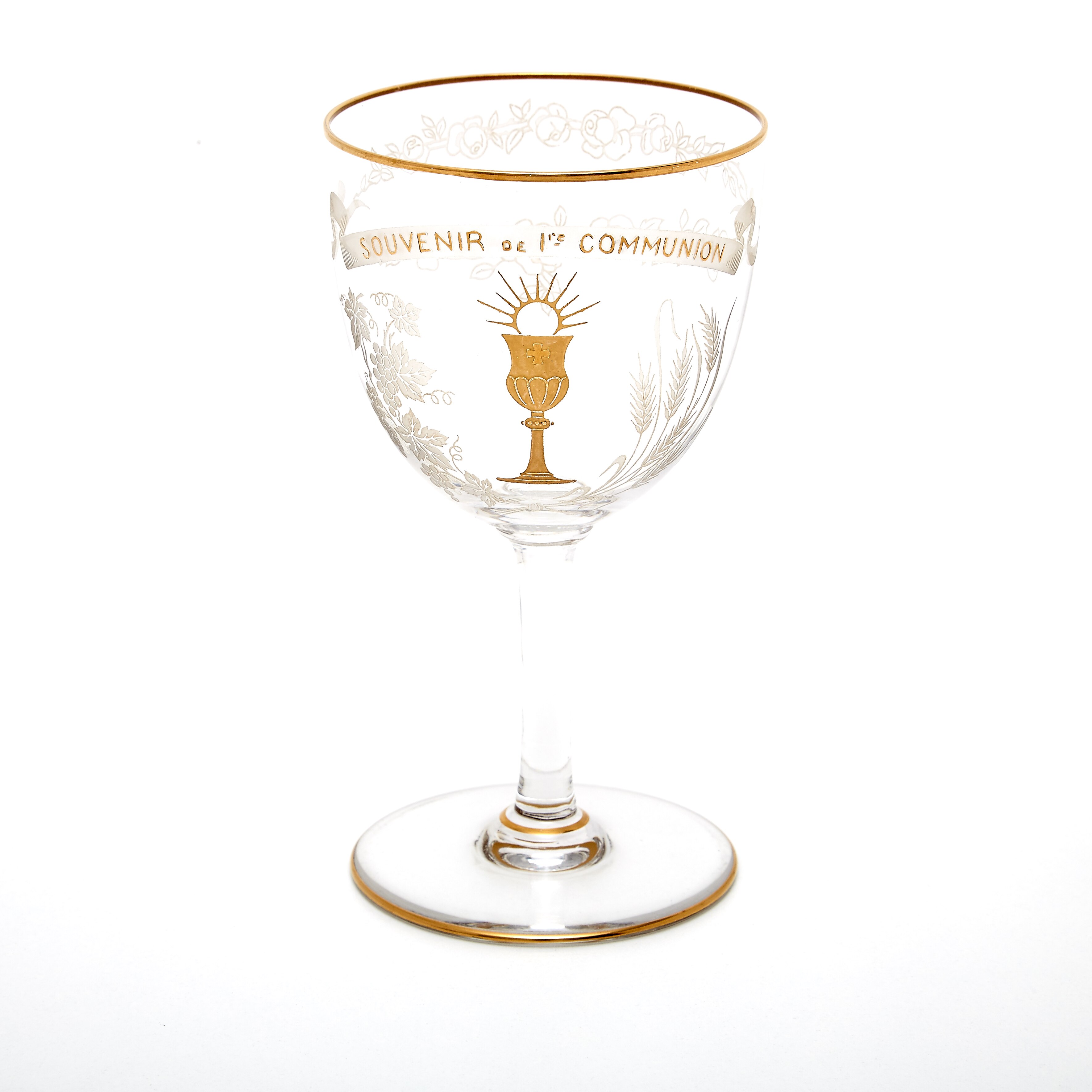 Collections Verres de communion. Vous avez dit «vitrocommuniphilie» ?