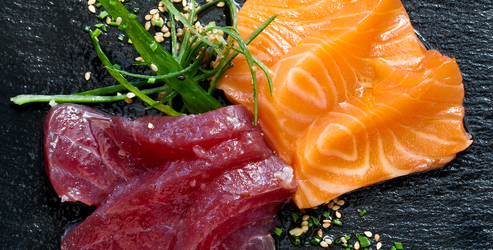 AL017-23 Préparation Poisson - sashimi thon saumon 