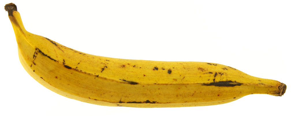 La banane, le fruit de la forme