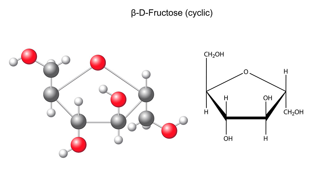 AL032-01 Structure chimique fructose