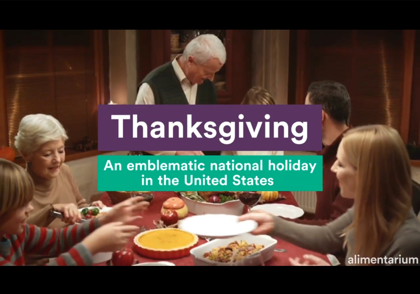 Thanksgiving - An emblematic national holiday in the United States