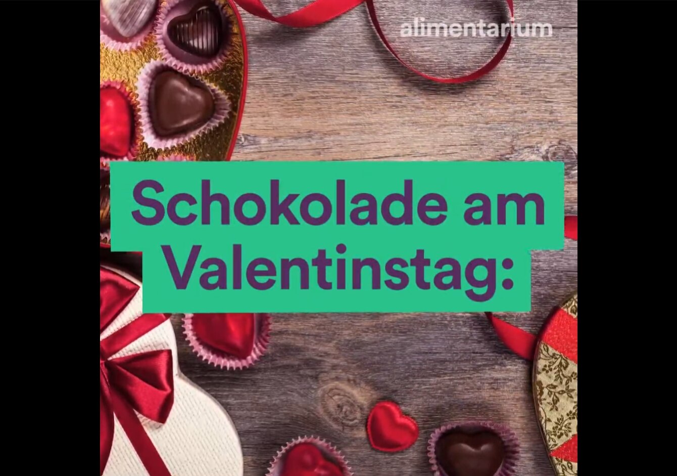 Schokolade am Valentinstag: Eine späte Liebe