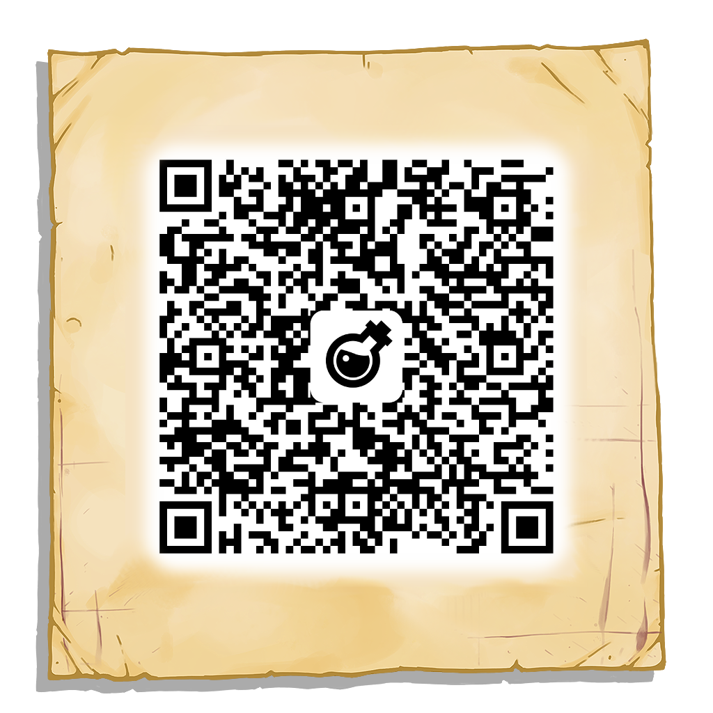 QR Code / Pois chiche / Potionarium