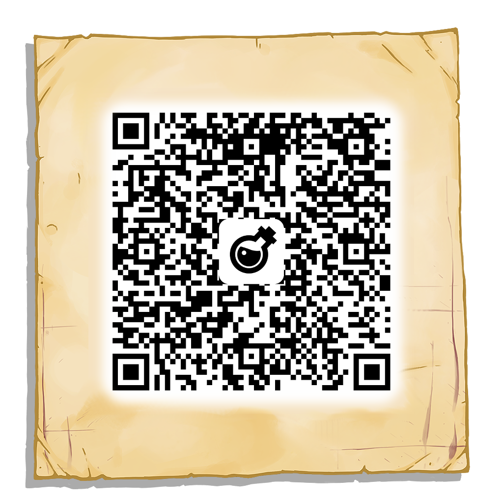 QR Code / Bourrache / Potionarium