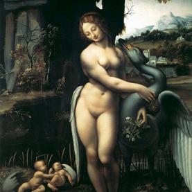 ST032-01 Leda cygne dapres Leo Vinci 1508-1515