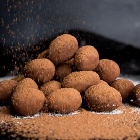 Amandes caramélisées au chocolat