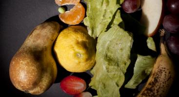 L'aliment a un visage