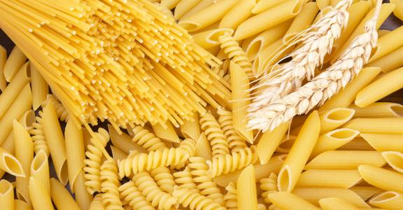 Cooking time influences the glycaemic index of pasta.