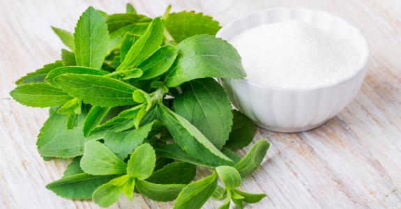 Stevia is trending and could be an interesting substitute for sucrose.