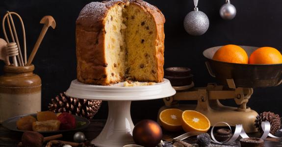 Un panettone version oranges, raisins et cannelle…