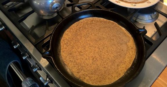 Pancake dopé à la poudre d’acacia