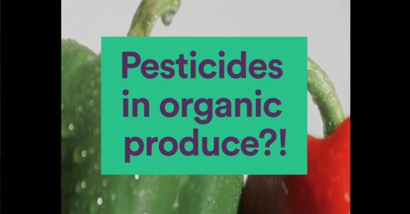 Pesticides in organic produce?!