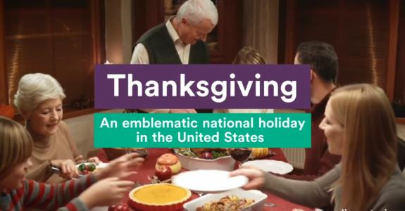 Thanksgiving - An emblematic national holiday in the United States