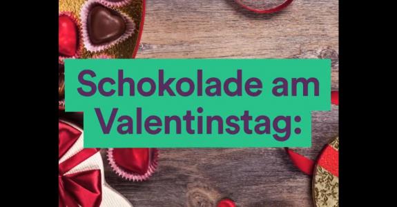 Schokolade am Valentinstag: Eine späte Liebe