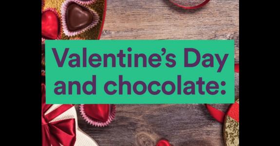 Valentine’s Day and chocolate: A shy start
